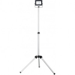 Lampe de travail LED Flare 20W trépied argent-anthracite