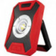 Lampe de travail LED batterie rechargeable Flood 10 W noir-rouge
