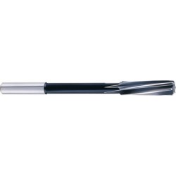 Alésoir mécanique CN à queue cylindrique, HSSE, Ø nominal : 4,02 mm, Long. totale 75 mm, Lames de 19 mm, queue Ø 4 mm
