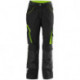 Pantalon femme FORTIS 24 noir/vert citron taille 54