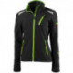 Veste femme FORTIS 24 noir/vert citron taille L