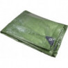 Bâche textile 1.5 x 6 m 140g/m² vert