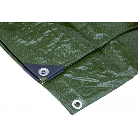 Bâche textile 2 x 3 m 140g/m² vert