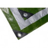 Bâche textile 2 x 3 m 140g/m² vert