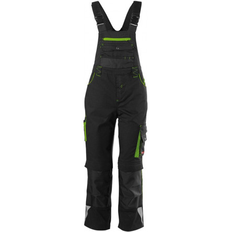 Salopette enfant FORTIS 24 noir/vert citron Taille 158-164