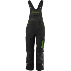 Salopette enfant FORTIS 24 noir/vert citron Taille 98-104
