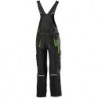 Salopette enfant FORTIS 24 noir/vert citron Taille 98-104