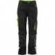 Pantalon enfant FORTIS 24 noir/vert citron Taille 158-164