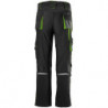 Pantalon enfant FORTIS 24 noir/vert citron Taille 158-164