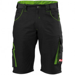 Short homme FORTIS 24 noir/vert citron taille 48