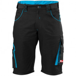Short homme FORTIS 24 noir/turquoise taille 54