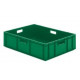 Caisse de transport 800x600x210 mm vert