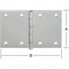 Charnière DIN large 90X133 galv.