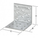 Equerre perforée 60X60X60 galvanisé.. CE