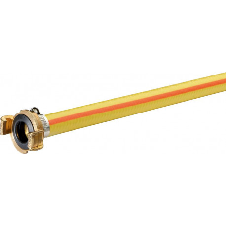 Tuyau d'eau Plexuss AT jaune 1. 25m avec 2 roccords rapudes APD