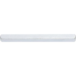 Goupille carrée pleine.Type M.0572. 8x160mm