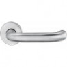 Poignée porte 2103/5200 K10.couleur argent