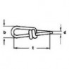 Chaine DIN 5686 galvanisé 1.8 - 30m