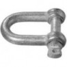 Manille droite galva 16.0mm-5/8 (Par 10)
