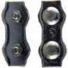 Collier de serrage duplex, acier, électrozingué 2.0mmx30 M4 (Par 50)