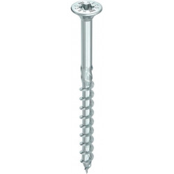 Vis HECO-TOPIX-plus SeKo TD 6.0 x 260 TG fraisée TD Galvanisé bleu T25 (Par 100)