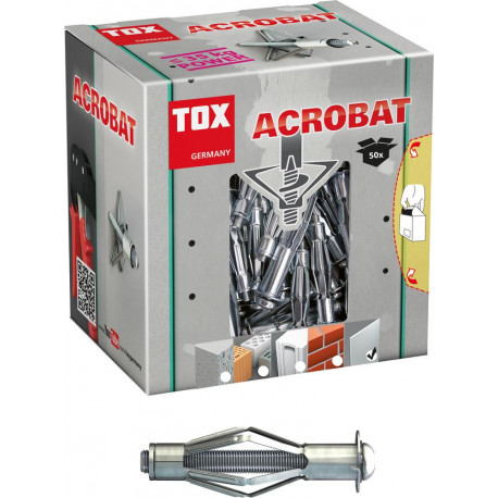 Cheville pour cavité métallique TOXAcrobat M4/38 KT
