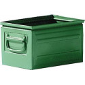 Boîte de transport gerbable acier taille 4 vert L140xP200x130 mm