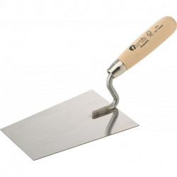 Truelle de maçon 180mm inoxydable Robuste FORTIS