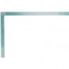 Equerre de construction en aluminium 1500x1000mm Profilé 80x18mm TOP qualité FORTIS