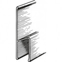 Règle H alu 114 x 25 mm - 1.2 m TOP qualité FORTIS