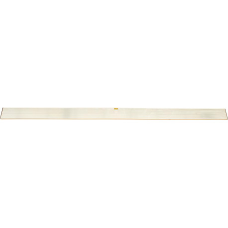 Règle pour chape 80x18mm avec 1. bulle - 2 m TOP qualité FORTIS