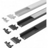 Profil ChannelLine C. black.opalL3m Alu-+ profil de couverture