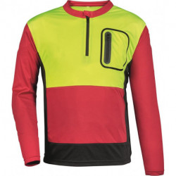 Chemise forestière Forest Jack Red.Gr.3XL rouge/anthr/Jaune