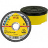 Disque à tronçonner EDGE Special125x1.2mm droit en coffret plastique KLINGSPOR (Par 25)