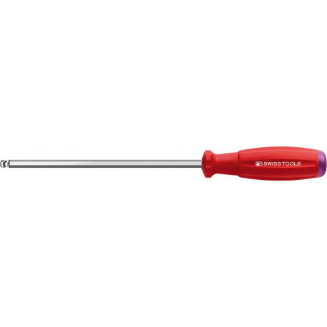 Tournevis 8206S Hexagonal 6x160mm avec tête sphérique SwissGrip PB Swiss Tools
