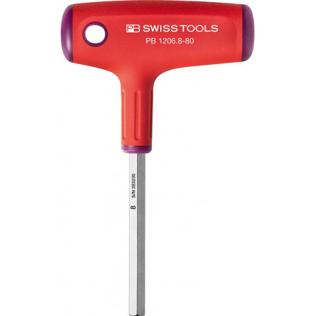Tournevis avec poignée en T 8x80mm PB Swiss Tools