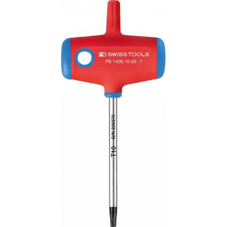 Tournevis avec poignée en T T10x60mm PB Swiss Tools