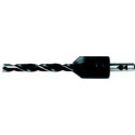 Jeu de fraises HSSmit CV-foret hélicoïdal à bois 6/16mm x 93mm Fisch