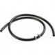 Tuyau de rechange D 10x3 avec colliers de serrage longueur 1.5&nbsp;m noir MESTO 