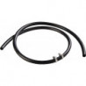 Tuyau de rechange D 10x3 avec colliers de serrage longueur 1.5&nbsp;m noir MESTO 