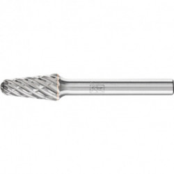 Fraise sur tige KEL D. 10&nbsp;mm long. tête 20&nbsp;mm D. tige 6&nbsp;mm carbure engrènement S 