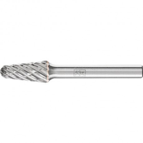 Fraise sur tige KEL D. 10&nbsp;mm long. tête 20&nbsp;mm D. tige 6&nbsp;mm carbure engrènement S 