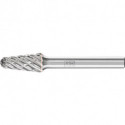 Fraise sur tige KEL D. 10&nbsp;mm long. tête 20&nbsp;mm D. tige 6&nbsp;mm carbure engrènement S 