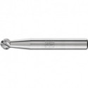 Fraise sur tige KUD D. 6&nbsp;mm long. tête 5&nbsp;mm D. tige 6&nbsp;mm carbure engrènement STE 