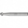 Fraise sur tige KUD D. 6&nbsp;mm long. tête 5&nbsp;mm D. tige 6&nbsp;mm carbure engrènement STE 
