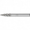 Fraise sur tige SPG D. 6&nbsp;mm long. tête 18&nbsp;mm D. tige 6&nbsp;mm carbure engrènement ST 