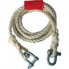Corde de remorquage en sisal 2&nbsp;500&nbsp;kg Manille Sisal/manille longueur 400&nbsp;cm D. 1 