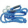 Corde de remorquage en polypropylène 4&nbsp;000&nbsp;kg polyprop. crochet charg. lourdes/c 