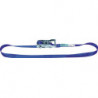 Sangle d'amarrage DIN EN 12195-2 longueur 6 m largeur 25 mm avec rochet LC U 1000 daN