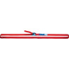 Sangle d'amarrage DIN EN 12195-2 longueur 5 m largeur 25 mm avec fermeture à serrage LC U 250 daN